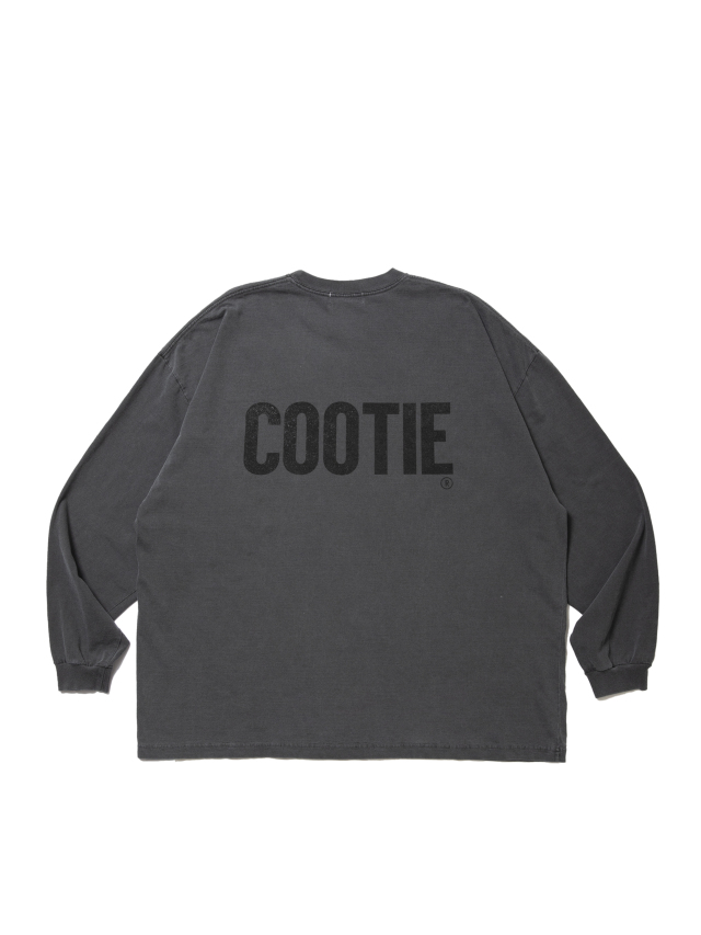 COOTIE ピグメントダイ長袖Tシャツ CTE-25S322 COOTIE 「Pigment Dyed L/S Tee」 ピグメントダイ ロング