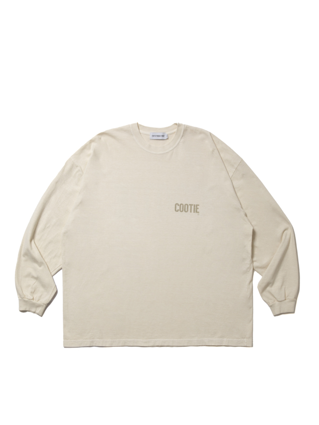COOTIE PRODUCTIONS22AW ピグメントダイ長袖T COOTIE/クーティー/PIGMENT DYED L/S TEE/ピグメントロング