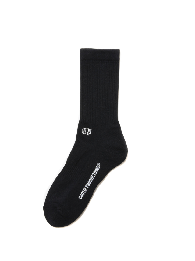 下着・アンダーウェア COOTIE Raza Middle Socks [CTE-23A531] COOTIE PRODUCTIONS Raza Middle Socks (Navy)