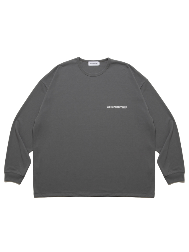 美品 COOTIE オーバーサイズ ボーダーロングスリーブ Tシャツ ブラックM COOTIE 「Border L/S Tee」 ボーダーロングスリーブティーシャツ