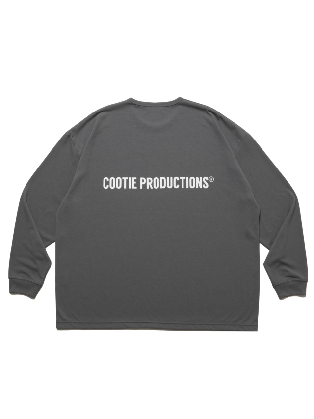 COOTIE 「Dry Tech Jersey Oversized L/S Tee」 オーバーサイズ