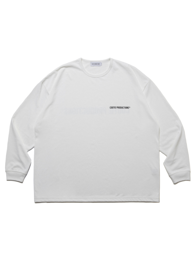 COOTIE 「Dry Tech Jersey Oversized L/S Tee」 オーバーサイズ