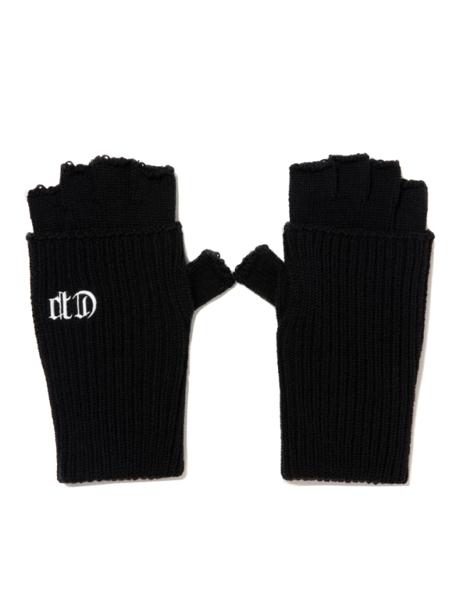 COOTIE 「Knit Cuffed Fingerless Glove」 フィンガーレス ニットグローブ