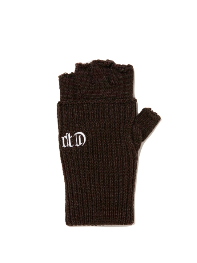 COOTIE 「Knit Cuffed Fingerless Glove」 フィンガーレス ニットグローブ