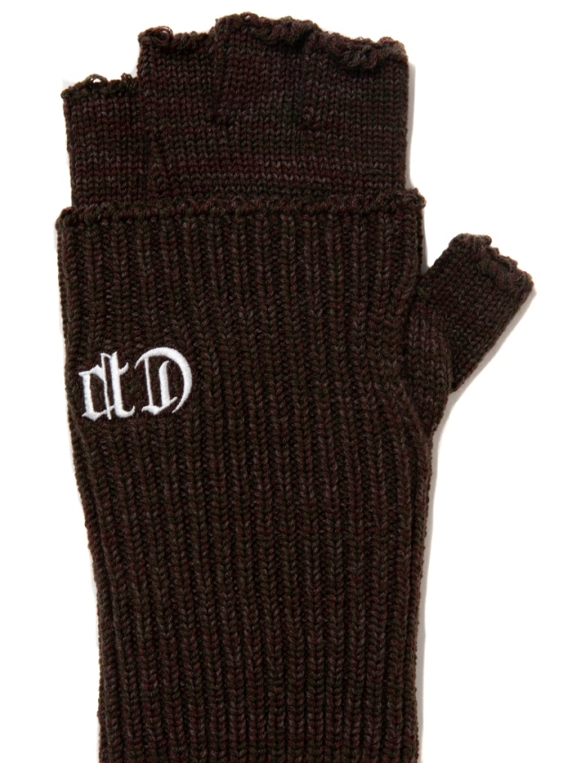 COOTIE/FINGERLESS CUFFED KNIT GLOVE 手袋 COOTIE PRODUCTIONS/Knit