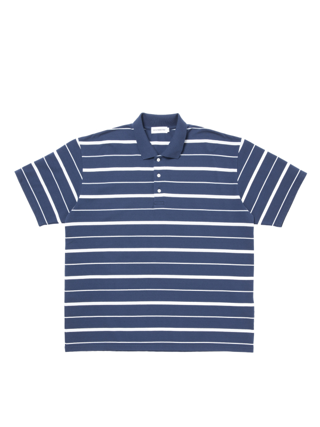 COOTIE 「Moss Stitch Border S/S Polo」 カノコボーダー ポロシャツ