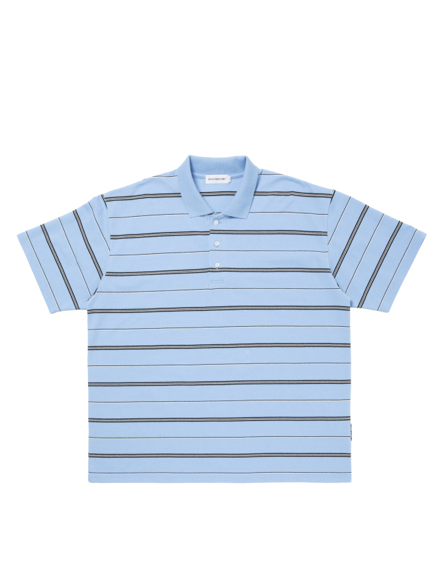 COOTIE 「Moss Stitch Border S/S Polo」 カノコボーダー ポロシャツ