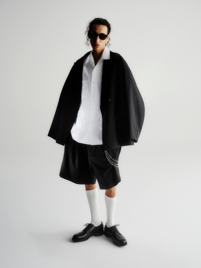 COOTIE 「Comfort Merino Saxony 2 Tuck Wide Easy Shorts」 2