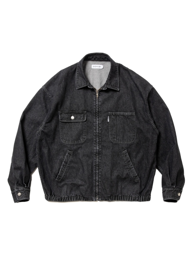 ジャケット・アウター cootie productions T/C Track Jacket M COOTIE 「Denim Zip Up Work Jacket <FADE>」 デニム ワーク