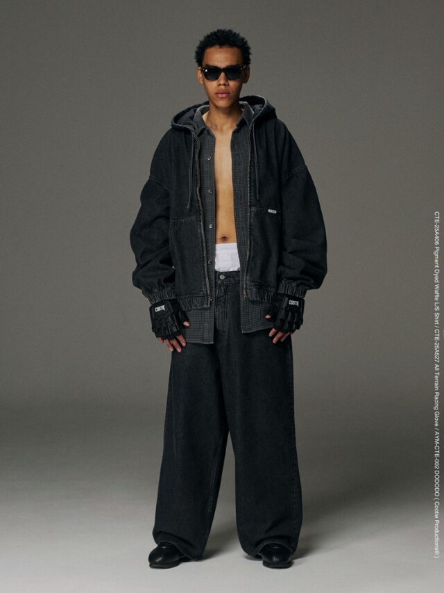 COOTIE 「12.5oz Denim Zip Up Hooded Jacket＜FADE＞」 デニム