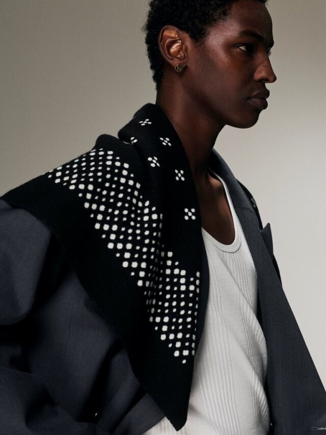 小物 COOTIE PRODUCTIONS Jacquard Square Scarf COOTIE 「Jacquard Square Scarf」 ジャガードスカーフ