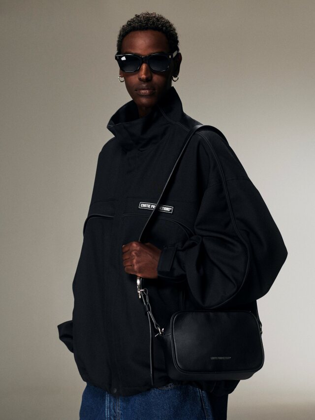 COOTIE 「Leather Shoulder Bag」 レザーショルダーバッグ