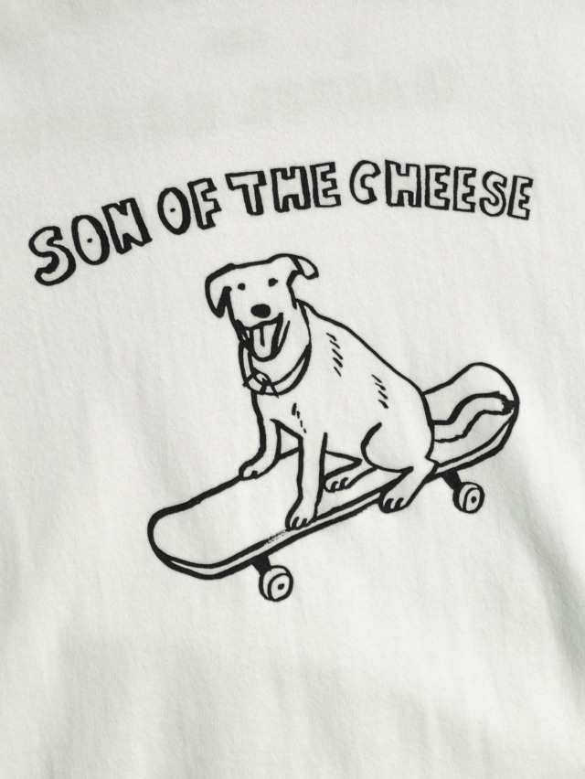 SON OF THE CHEESE 「DOG SKATE TEE」 プリント ティーシャツ