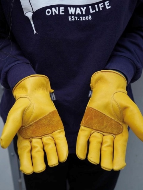 greed13 yellow glove size M greed13 yellow glove size M