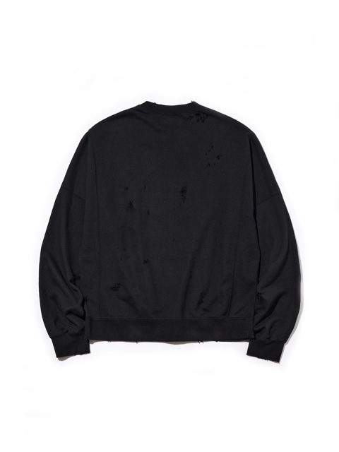 新品　キムタク着用 NIRVANA　ダメージ加工　クルーネック　スウェット 33210483.jpg