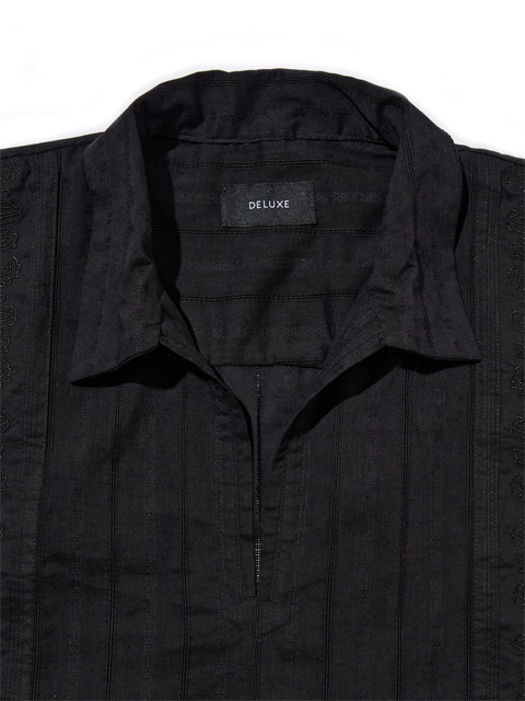 COHIBA」 ショートスリーブ スキッパーシャツ