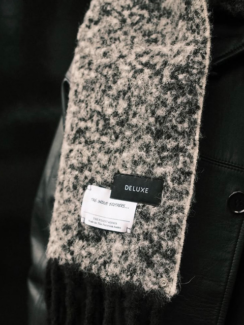 小物 DELUXE x THE INOUE BROTHERS WOOLLY SCARF DELUXE x THE INOUE BROTHERS 「DELUXE x THE INOUE BROTHERS WOOLLY