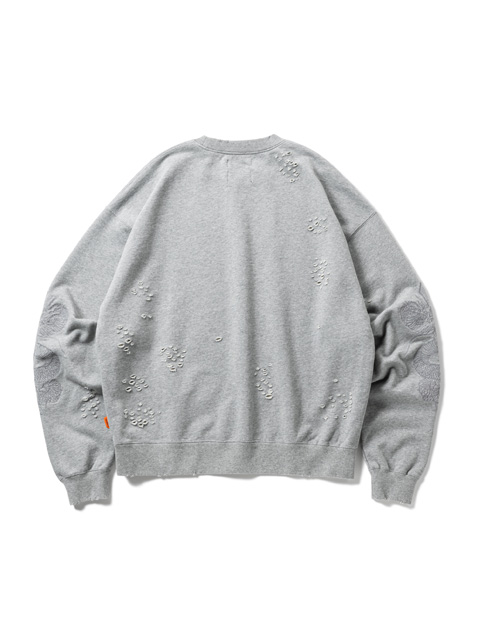 DELUXE x TIGHTBOOTH 「DELUXE x TIGHTBOOTH DAMAGE CREW SWEAT