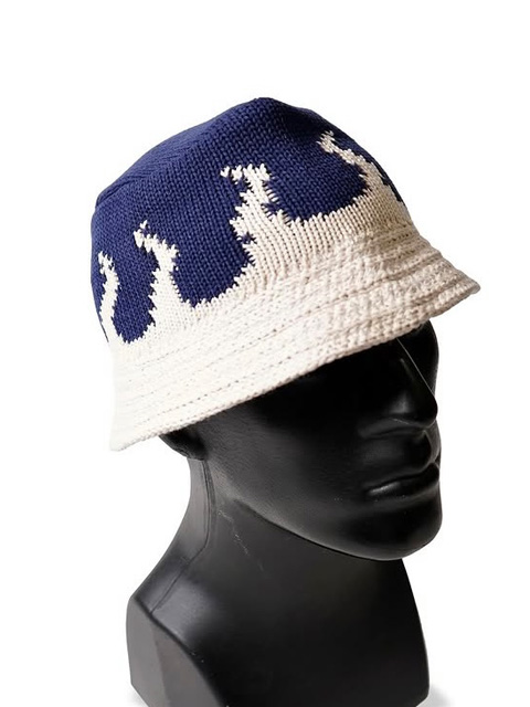 EVILACT 「FLAMES CRUSHER HAT」 クラッシャーハット