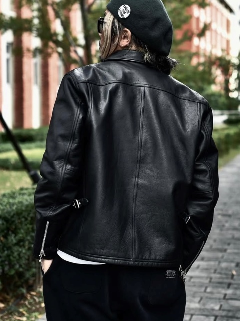 ジャケット・アウター CVTVLIST CUT&SEW RIDERS JACKET Cut&Sew Riders Jacket