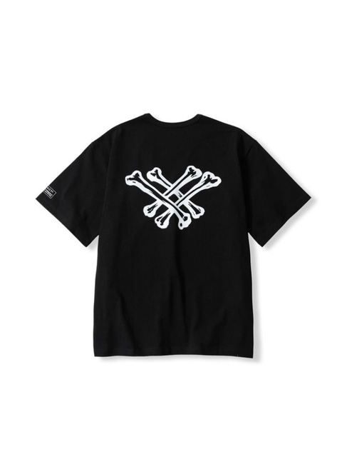 豪奢な EVILACT 「CROSS BONE SS」 プリントティーシャツ トップス