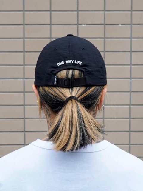 EVILACT 「EVIL MADE FLAG CAP」 ナイロンアジャスターキャップ