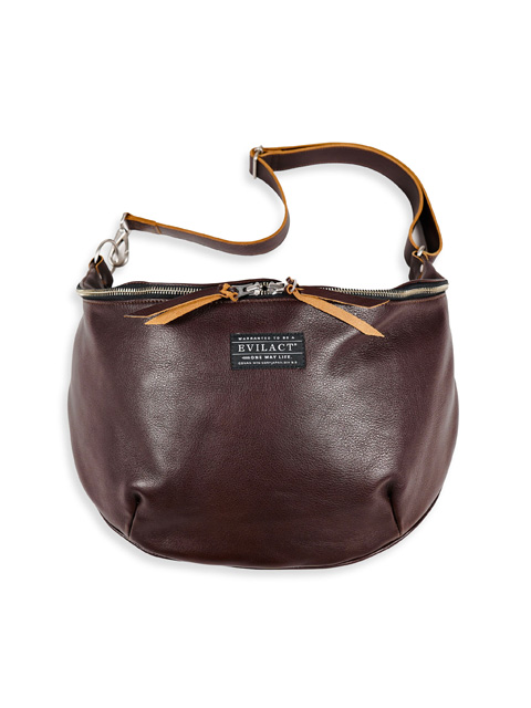EVILACT　　「EVILACT LEATHER SHOULDER BAG」　レザーショルダーバッグ
