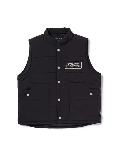 EVILACT 「2LAYER PD VEST」 2レイヤー ナイロンパデッドベスト