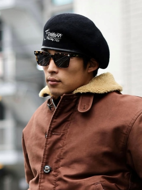 EVILACT 「WOOL BELET 25」 ウール ベレー帽