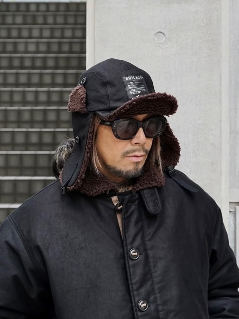 【 VICTIＭ　フライトキャップ】 EVILACT 「FLIGHT CAP 25」 フライトキャップ