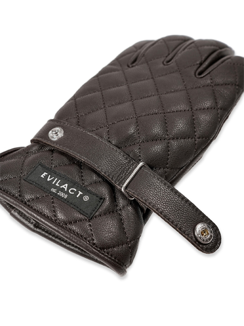 EVILACT 「EVILACT DIAMOND STITCH GLOVES」 レザーグローブ