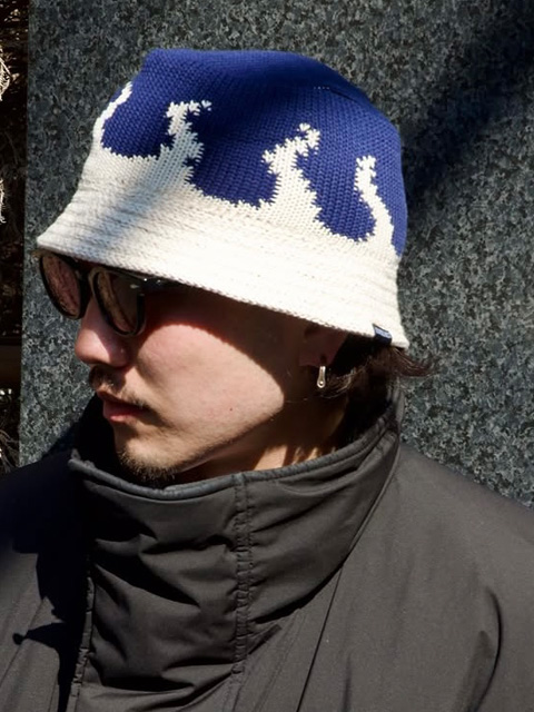 EVILACT 「FLAMES CRUSHER HAT」 クラッシャーハット
