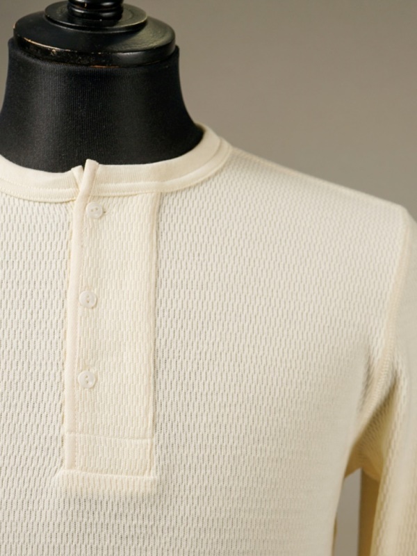 GLAD HAND 「WAFFLE HENRY L/S T-SHIRTS」 ワッフル ヘンリー