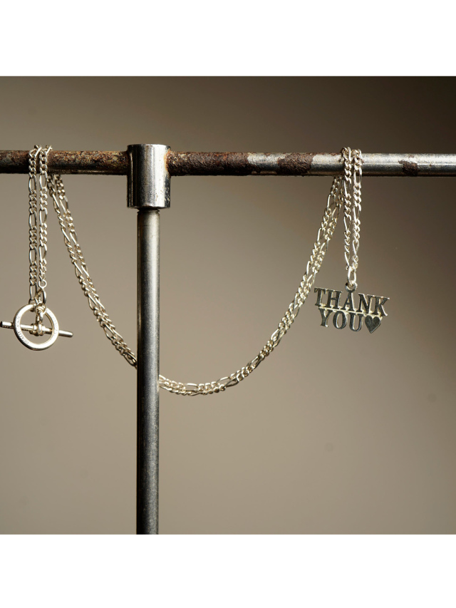 GLAD HAND 　　「THANK YOU ♡ TOP & CHAIN」 　SILVER 925製 ネックレスチェーン