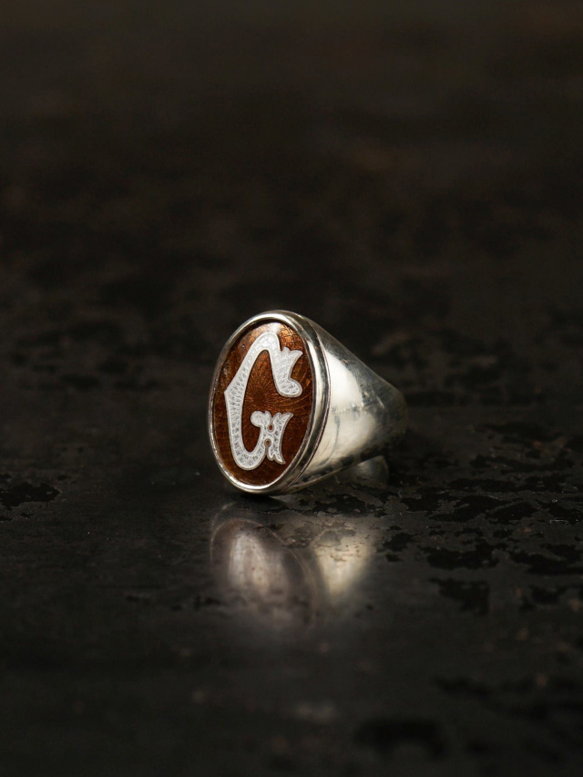 GLAD HAND 　　「INSIGNIA - PINKIE RING」 　SILVER 925製 ピンキーリング
