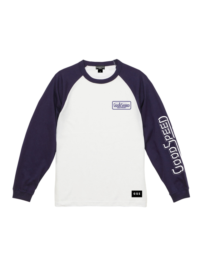 GOODSPEED equipment 「OL T's RLS」 ラグランスリーブ プリント