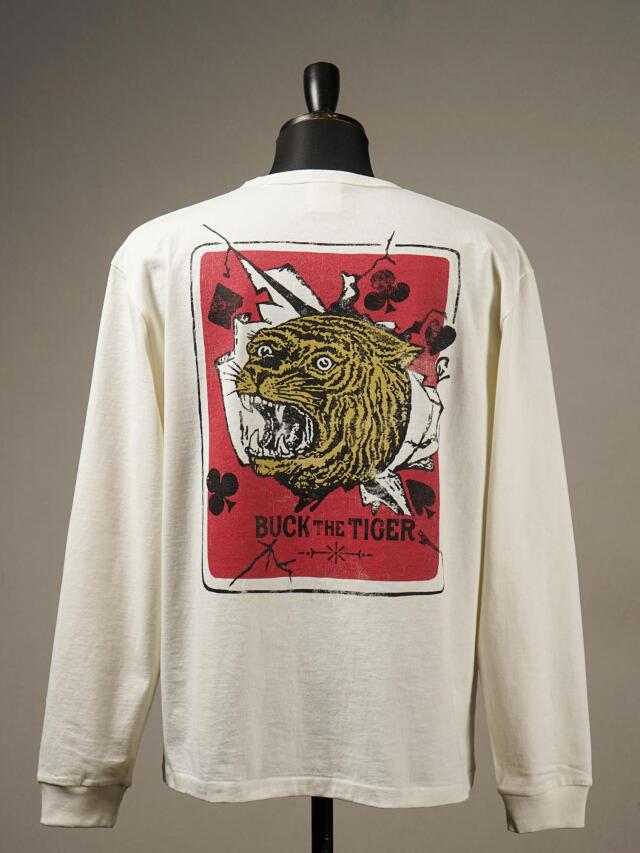 GANGSTERVILLE 「TIGER ALLEY - L/S T-SHIRTS」 プリント ロング