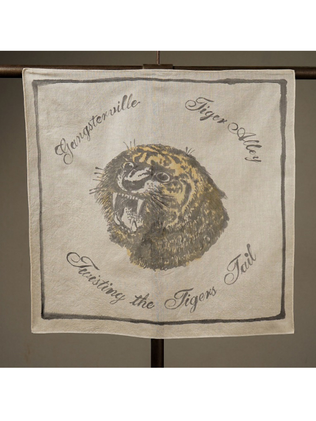 GANGSTERVILLE 「TIGER ALLEY - BANDANA」 バンダナ MASH UP マッシュ