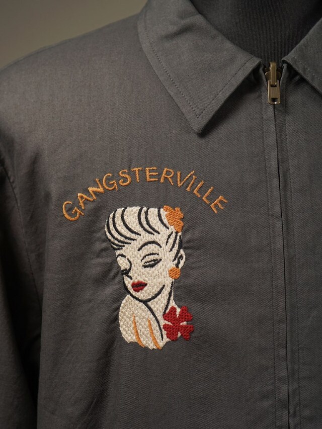 GANGSTERVILLE 「POISON - TOUR JACKET」 スーベニア ジャケット
