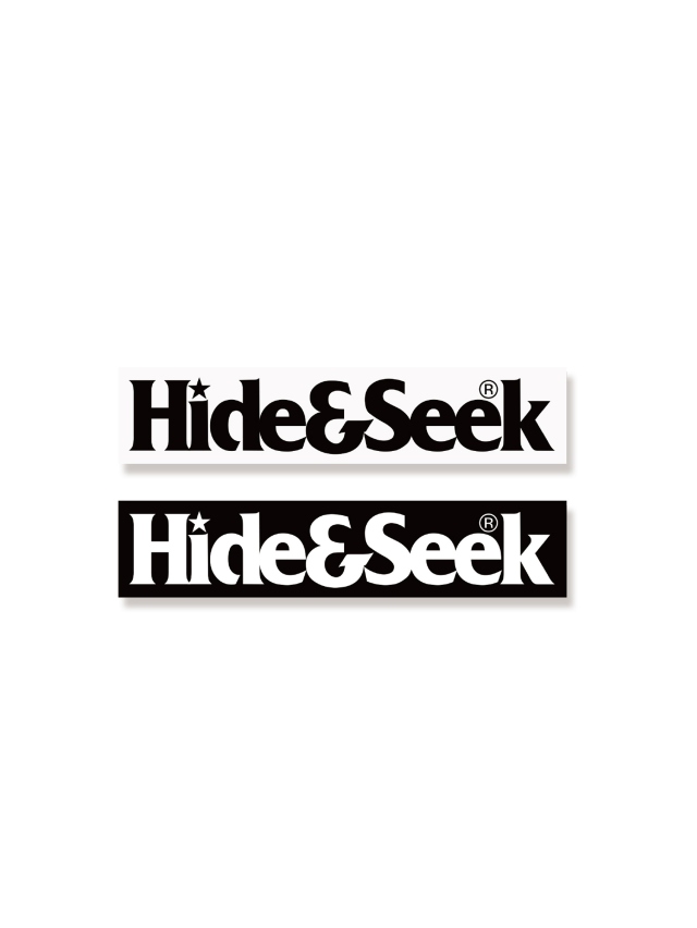 Hide and Seek 「Logo Sticker-M（26AW）」　ステッカー