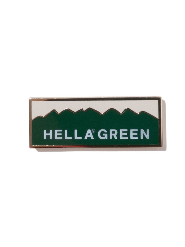 HELLA GREEN　「HELLA GREEN Pin」　ピンズ