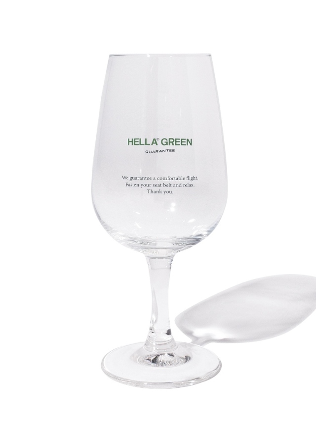 HELLA GREEN　「Bon Voyage Glass」　グラス