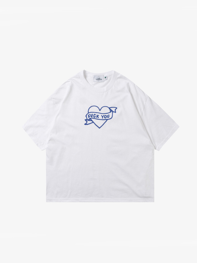 Little Yarmouth 「Fuck you Tee」 プリントティーシャツ