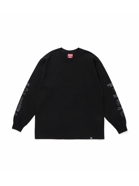 Hide and Seek 「TEAM FAR EAST L/S Tee」 プリントロングスリーブ
