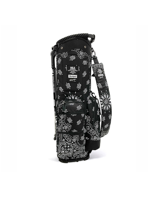 犬の足跡デザイン ゴルフバッグ 犬の足跡デザイン ゴルフバッグ