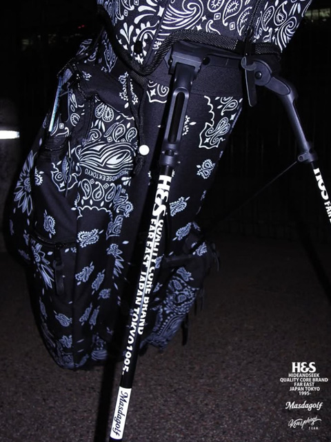 Hideandseek KEN YAHAGI MASDA GOLF BAG 新品 Hideandseek KEN YAHAGI MASDA GOLF BAG 新品