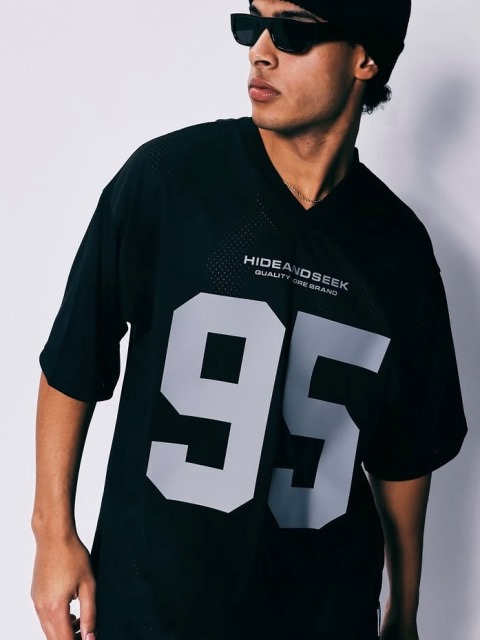 Hide and Seek 「Mesh Football Jersey」 メッシュ フットボールシャツ