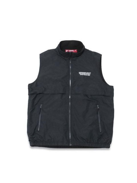 HIDEANDSEEK 「Nylon Zip Vest（24SS）」 ナイロンジップアップベスト