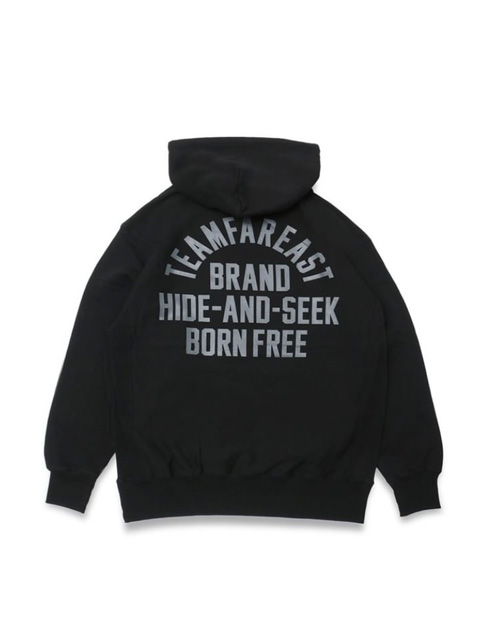 HIDEANDSEEK 「College Hooded Sweat Shirt (24SS)」 プルオーバーパーカー