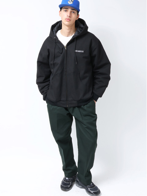 Hide and Seek 「 Zip Hoooded Work Jacket(24AW)」 ジップ Hide and Seek 「 Zip Hoooded Work Jacket(24AW)」 ジップ